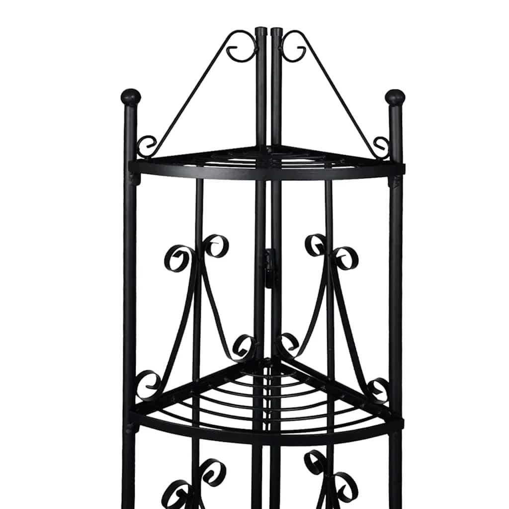 Angular Plant Rack Romy (black)
