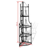 Angular Plant Rack Romy (black)