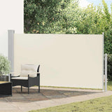 vidaXL Tuinscherm uittrekbaar 140x600 cm zwart