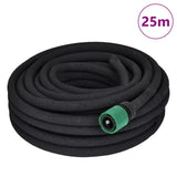 vidaXL Drip Hose 0.6'' 10 m Rubber Black