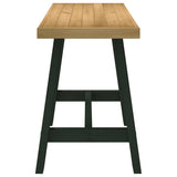 vidaXL Bureau NOAIN A-vormige poten 120x50x75 cm massief hout