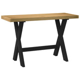 vidaXL Bureau NOAIN A-vormige poten 120x50x75 cm massief hout