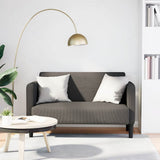 vidaXL Loveseat sofa 109 cm corduroy light grey