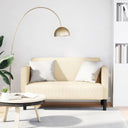 vidaXL Loveseat sofa 109 cm corduroy light grey