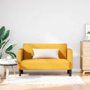 vidaXL Loveseat sofa 109 cm corduroy light grey