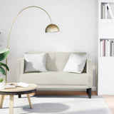 vidaXL Loveseat yellow 111 cm velvet