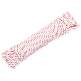 vidaXL Drawstring Starter Cord White and Red Ø3 mm 10 m Nylon