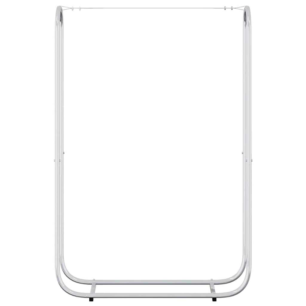 vidaXL Haardhoutrek 100x25x150 cm gegalvaniseerd staal