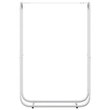 vidaXL Haardhoutrek 100x25x150 cm gegalvaniseerd staal