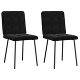 vidaXL Eetkamerstoelen 4 st fluweel lichtgrijs