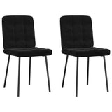 vidaXL Eetkamerstoelen 4 st fluweel lichtgrijs