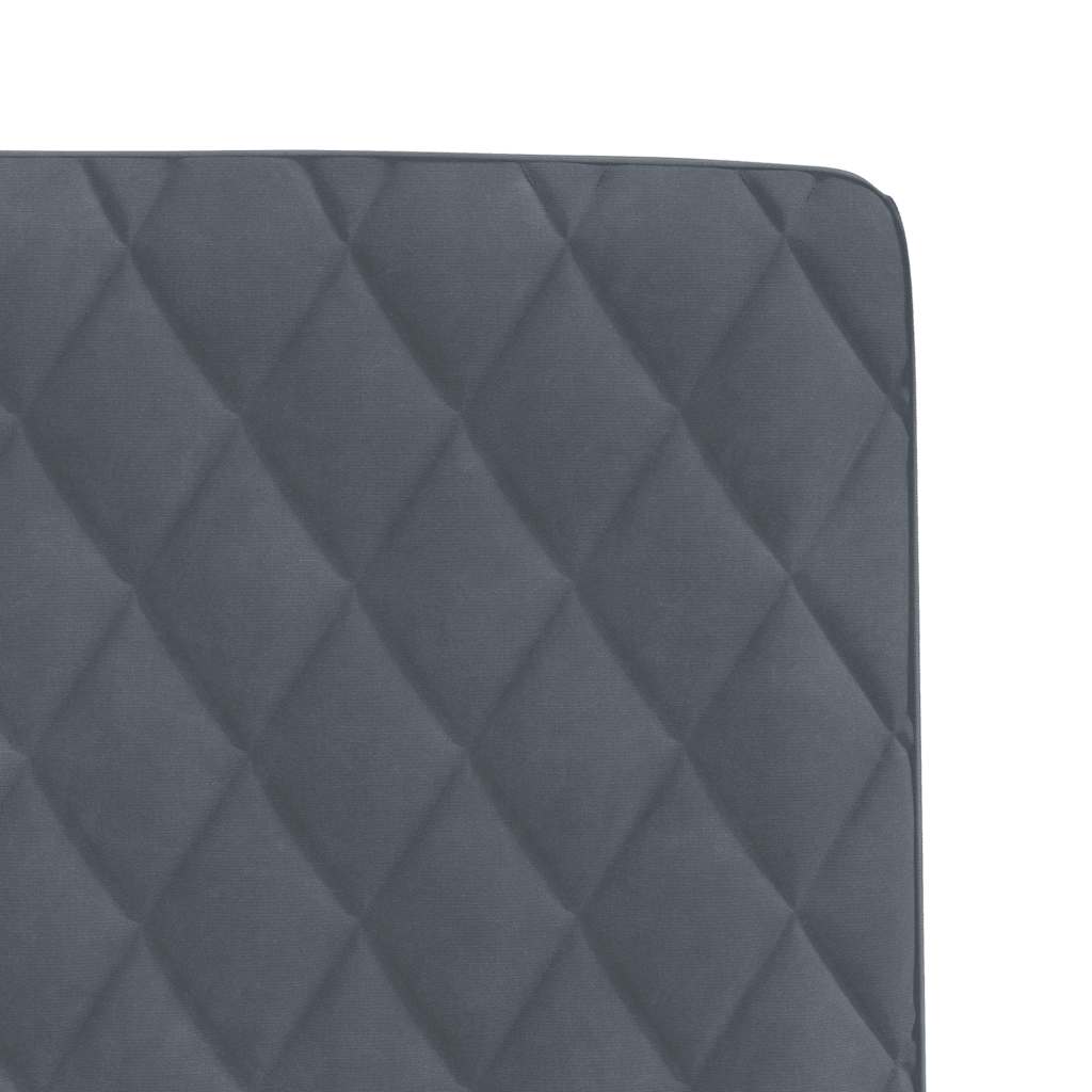 vidaXL Eetkamerstoelen 4 st fluweel lichtgrijs