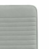 vidaXL Eetkamerstoelen 4 st fluweel lichtgrijs