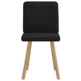vidaXL Dining Chairs 4 pcs fabric light grey