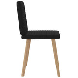 vidaXL Dining Chairs 4 pcs fabric light grey