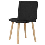 vidaXL Dining Chairs 4 pcs fabric light grey