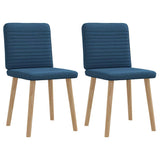vidaXL Dining Chairs 4 pcs fabric light grey