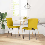 vidaXL Eetkamerstoelen 4 st fluweel lichtgrijs