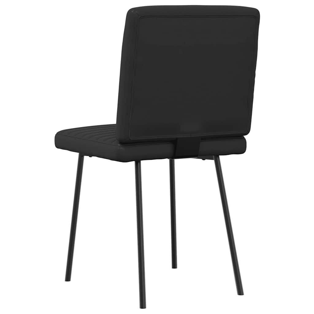vidaXL Eetkamerstoelen 4 st kunstleer grijs