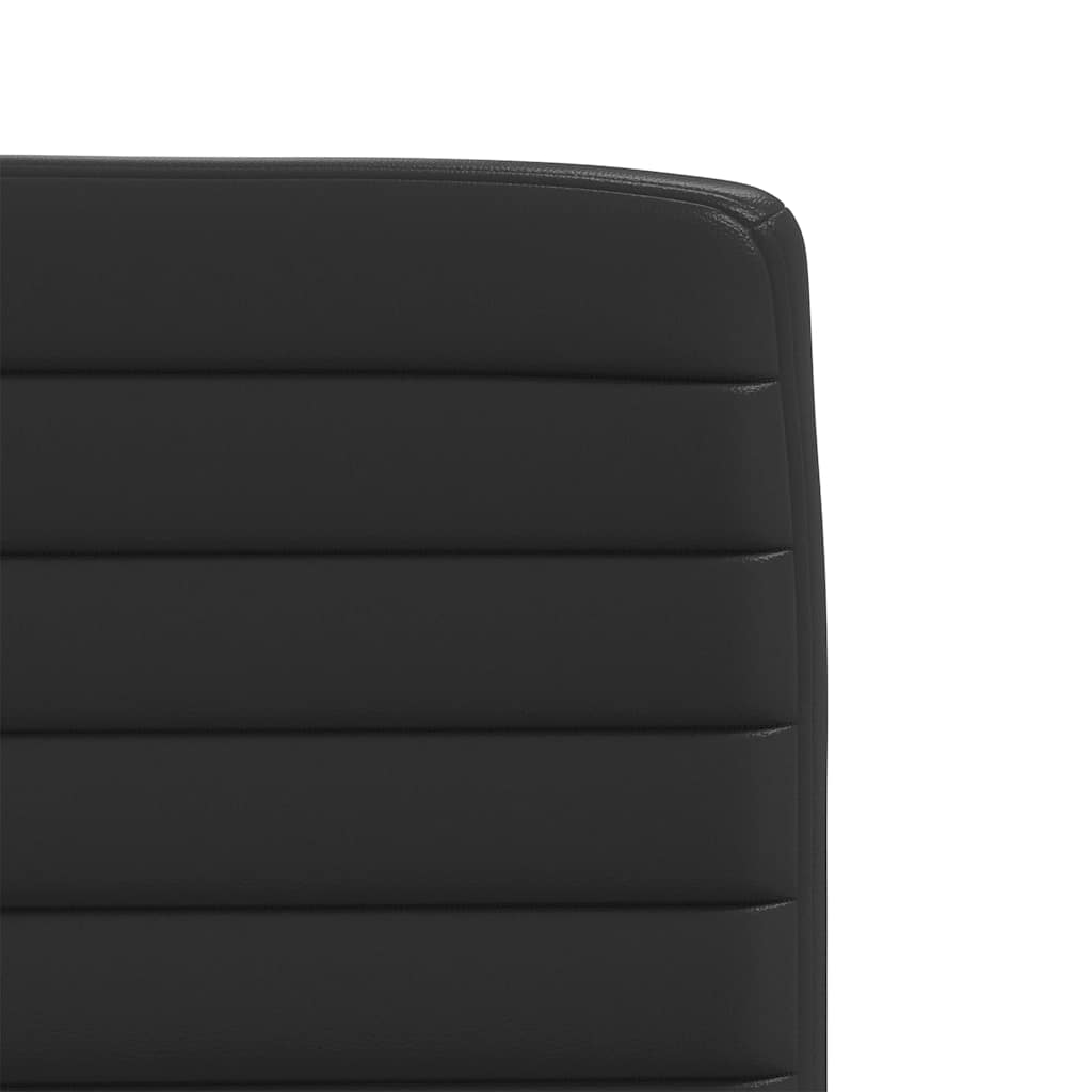 vidaXL Eetkamerstoelen 4 st kunstleer grijs