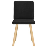 vidaXL Eetkamerstoelen 4 st stof lichtgrijs