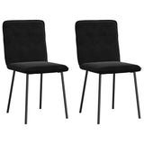 vidaXL Eetkamerstoelen 4 st fluweel lichtgrijs