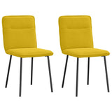 vidaXL Eetkamerstoelen 4 st fluweel lichtgrijs