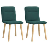 vidaXL Eetkamerstoelen 4 st stof lichtgrijs