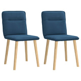 vidaXL Eetkamerstoelen 4 st stof lichtgrijs