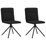 vidaXL Eetkamerstoelen 4 st stof lichtgrijs