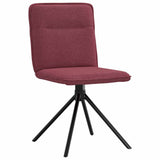 vidaXL Eetkamerstoelen 4 st stof lichtgrijs