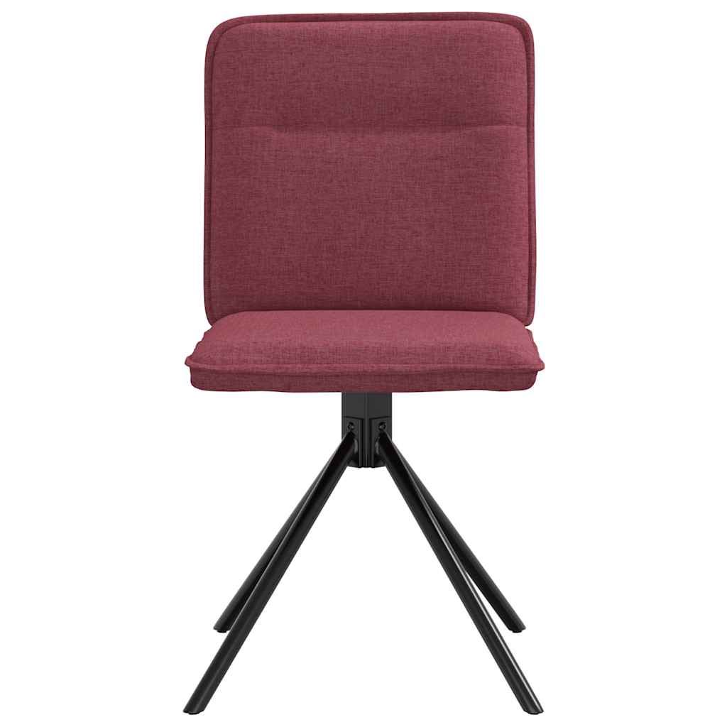 vidaXL Eetkamerstoelen 4 st stof lichtgrijs