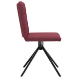 vidaXL Eetkamerstoelen 4 st stof lichtgrijs