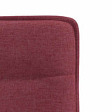 vidaXL Eetkamerstoelen 4 st stof lichtgrijs