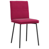 vidaXL Eetkamerstoelen 4 st fluweel lichtgrijs