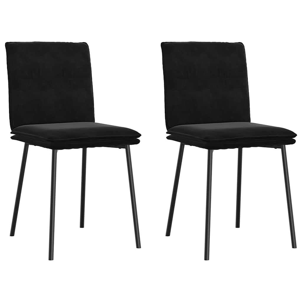 vidaXL Eetkamerstoelen 4 st fluweel lichtgrijs