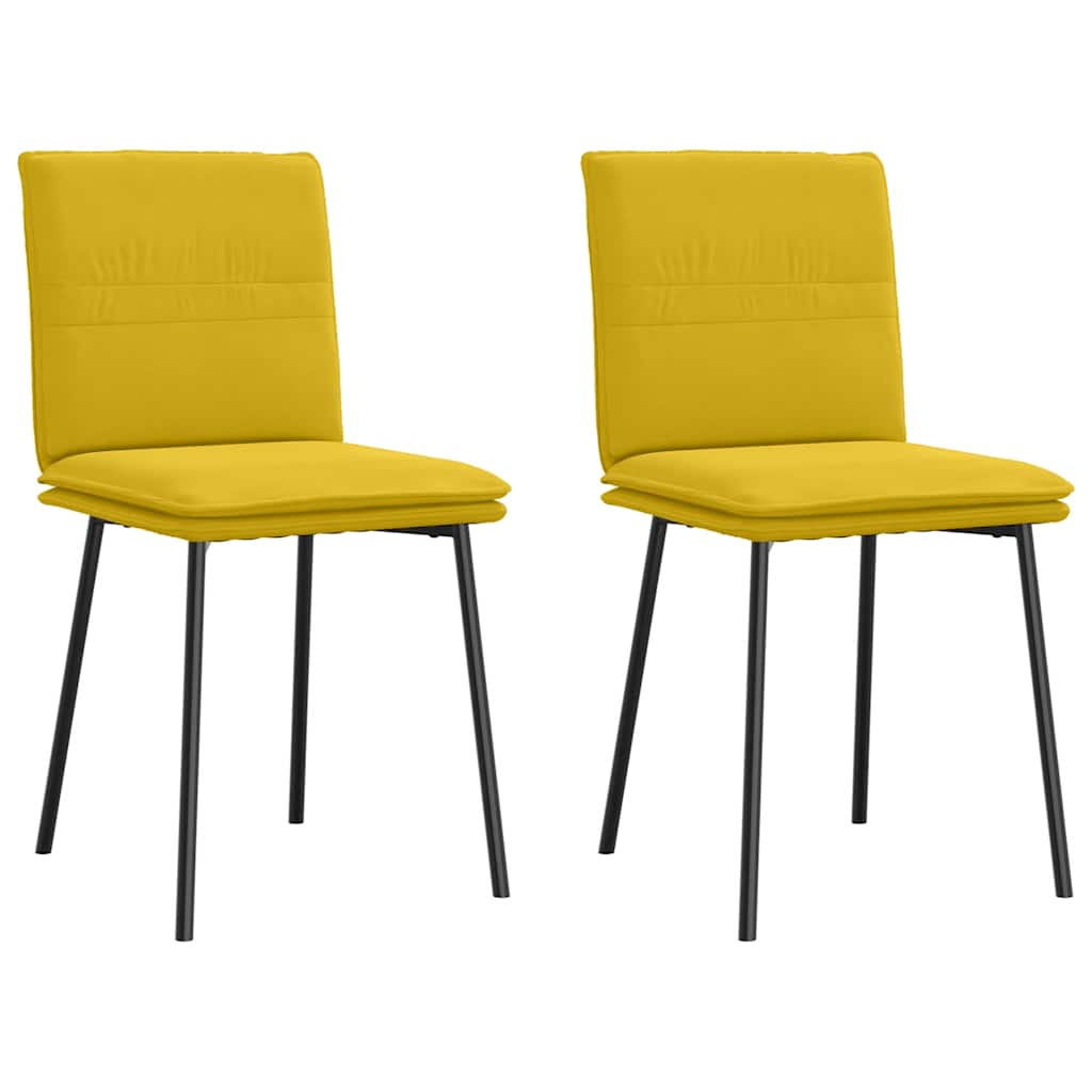 vidaXL Eetkamerstoelen 4 st fluweel lichtgrijs