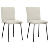 vidaXL Eetkamerstoelen 4 st fluweel lichtgrijs