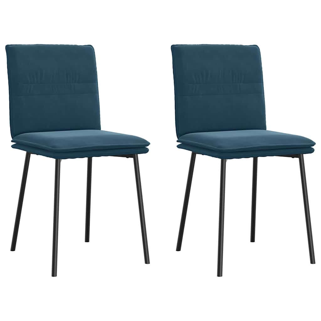 vidaXL Eetkamerstoelen 4 st fluweel lichtgrijs