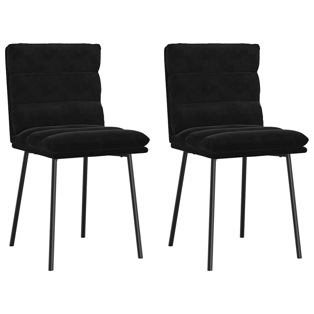 vidaXL Eetkamerstoelen 4 st fluweel lichtgrijs