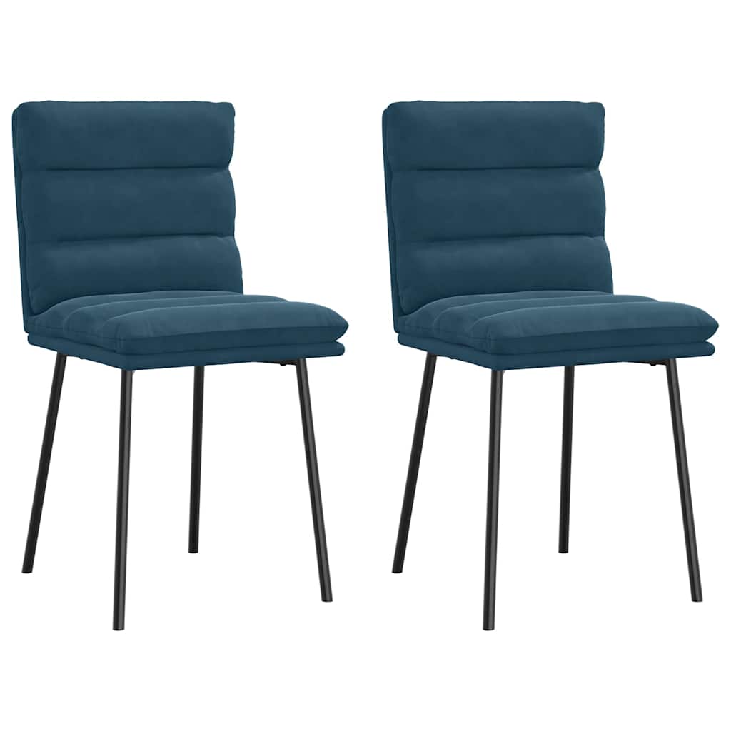 vidaXL Eetkamerstoelen 4 st fluweel lichtgrijs