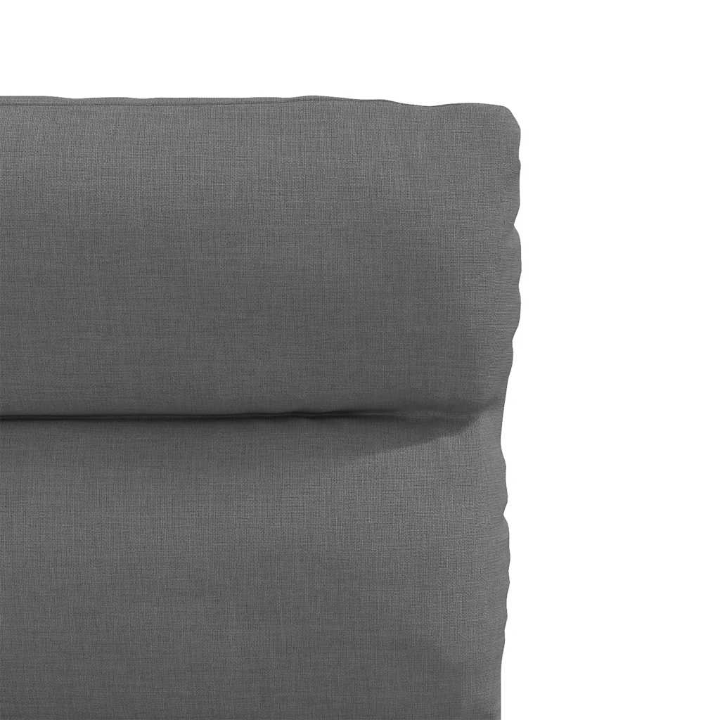 vidaXL Eetkamerstoelen 4 st stof lichtgrijs