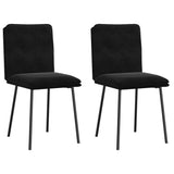 vidaXL Eetkamerstoelen 4 st fluweel lichtgrijs