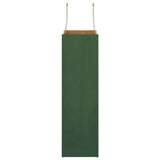 vidaXL Papieren zakken 50 st met hengsels 15x8x21 cm bruin