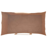 vidaXL Papieren zakken 50 st met hengsels 15x8x21 cm bruin