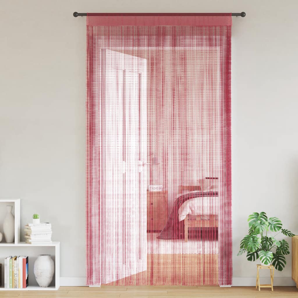 vidaXL Draadgordijnen 2 st 140x250 cm wit