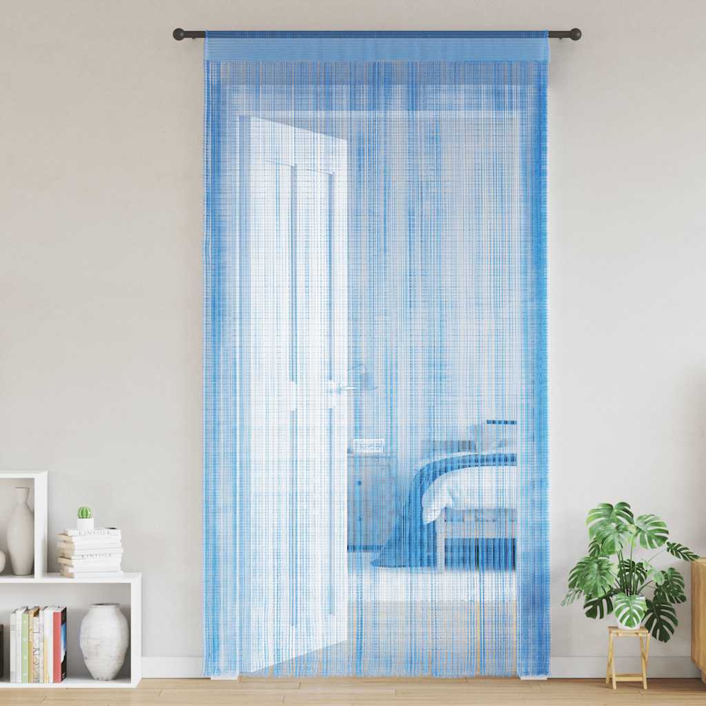 vidaXL Draadgordijnen 2 st 140x250 cm wit