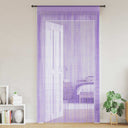 vidaXL Draadgordijnen 2 st 140x250 cm wit