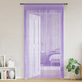 vidaXL Draadgordijnen 2 st 140x250 cm wit