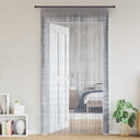 vidaXL Draadgordijnen 2 st 140x250 cm wit